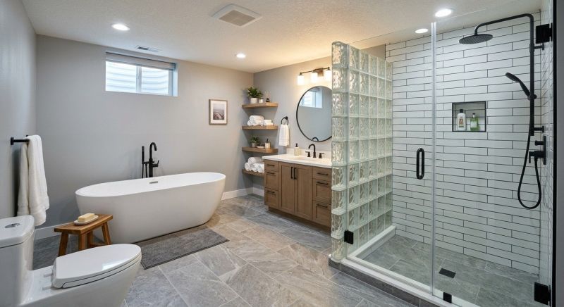 Basement Bathroom Remodeling in Pendleton, IN
