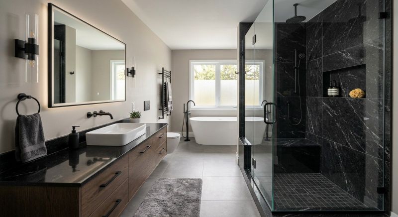 Granite Shower Installation in Pendleton, IN