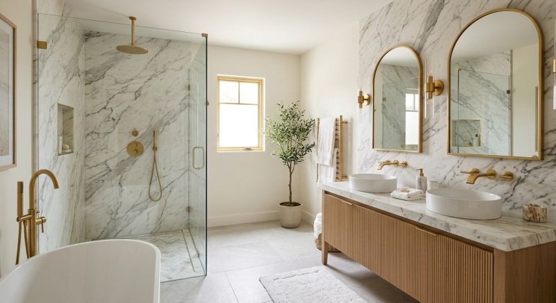 Luxury Bathroom Installation in Pendleton, IN