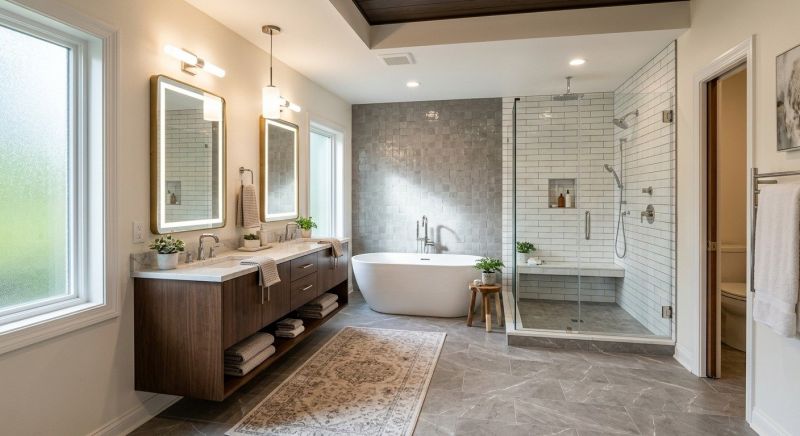 Master Bathroom Remodeling in Pendleton, IN