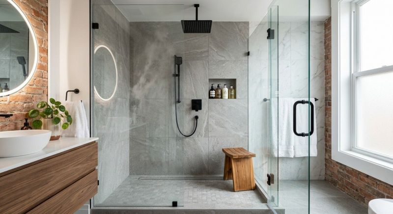 Shower Enlargement in New Palestine, IN